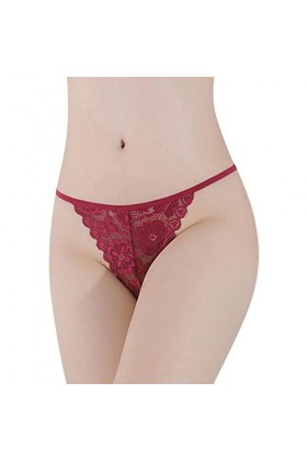 PANPANY Culottes pour Femme Dentelle Multicolore sans Couture Sexy Soutien-Gorge Taille Basse Confortables Femme Slips sous V