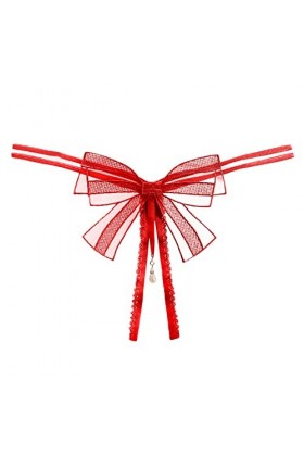 Jiabing Femmes sous-Vêtements Strings Dentelle Bikini Culotte G String String Stretch Ladie Slip sous-Vêtements String Body M