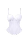 TaLcuS Bretelles Sexy Halter Overbust Corset Lingerie Mariage Coton avec Coupe Body Shaper Hot Corset Bustier Sous-Vêtements 