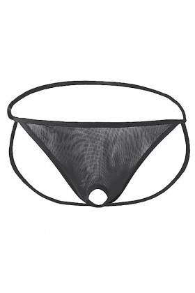 Gefomuofe Boxer homme string de bain homme string tanga homme transparent maille ouverture ouvert slip ouvert string homme bo