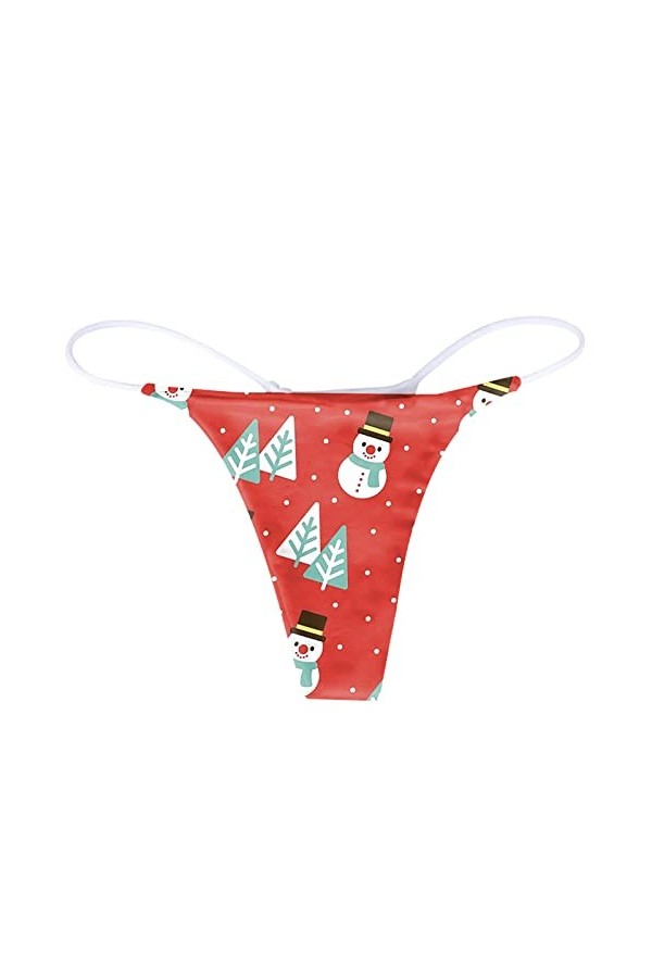String Tongs pour Femmes Coton Culotte Stretch T Dos Tongs Taille Basse Hipster sous-vêtements Sexy Menstruelle Jetable Taill