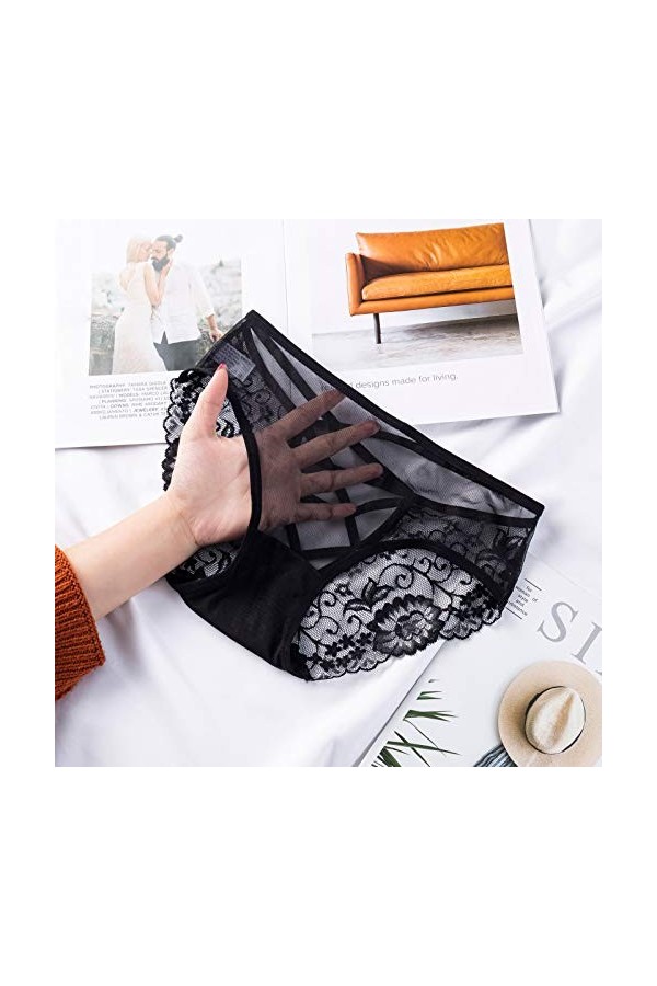 Femmes Culotte Sexy à LanièRes Erotique&nbsp;Sexy Lingerie G-String Briefs sous-VêTements Culottes T String Strings ÉVider Underwe