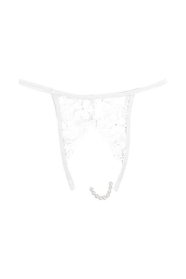 Générique Culotte Femme Taille Haute Culottes pour Femmes Filles String Femme Sexy Chic Dentelle Coquine Hot Ouverte A Dentel