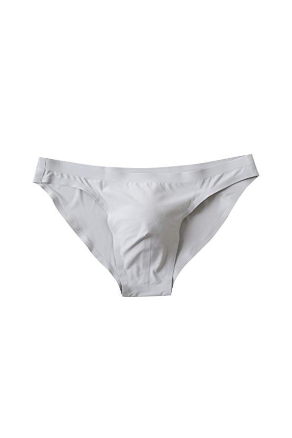 VaiKanhai Culotte sexy pour homme - Sous-vêtements doux - Sous-vêtements sexy pour femme, gris, L