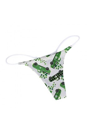 Ensemble de sous-vêtements pour femme - Culotte basse - Culotte en T - Confort - Sexy - String en G - Culotte douce pour femm