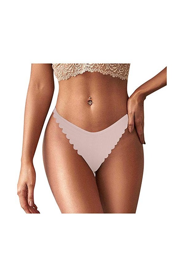 LIBELLEFLY Sous-vêtements sexy string sexy sans couture confortable taille basse tankini ensemble sexy résille lingerie sexy,