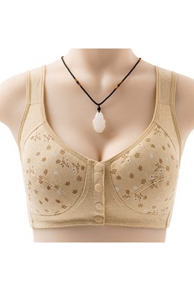 HANXIULIN Soutien-gorge grande taille fin et fonctionnel pour femme - Soutien-gorge push-up à armatures avec soutien-gorge br