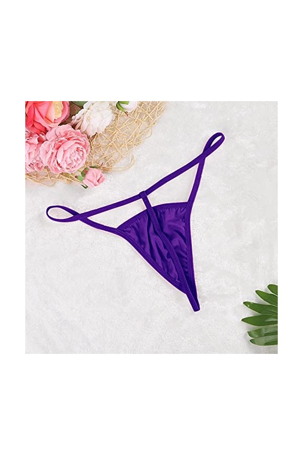 Junhasgood Lingerie Fleur De Plaisir Slips Femmes sous-vêtements String String Strings Culottes Sexy Lingerie Costumes Sexy