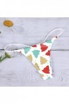 String Tongs pour Femmes Coton Culotte Stretch T Dos Tongs Taille Basse Hipster sous-vêtements Sexy Menstruelle Jetable Taill