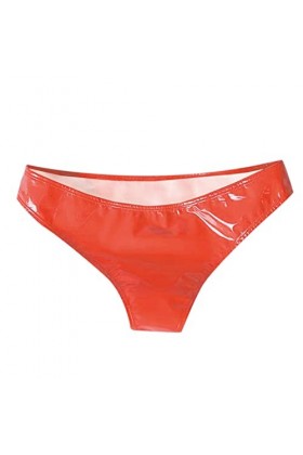 Ensemble de lingerie sexy pour femme avec peinture effet miroir, Orange, XL