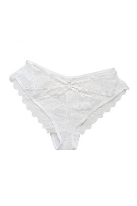 PANPANY Culottes pour Femme Multipack Soutien-Gorge Panties Dentelle Taille Basse sans Couture Femme Culottes Slips Sexy Tang