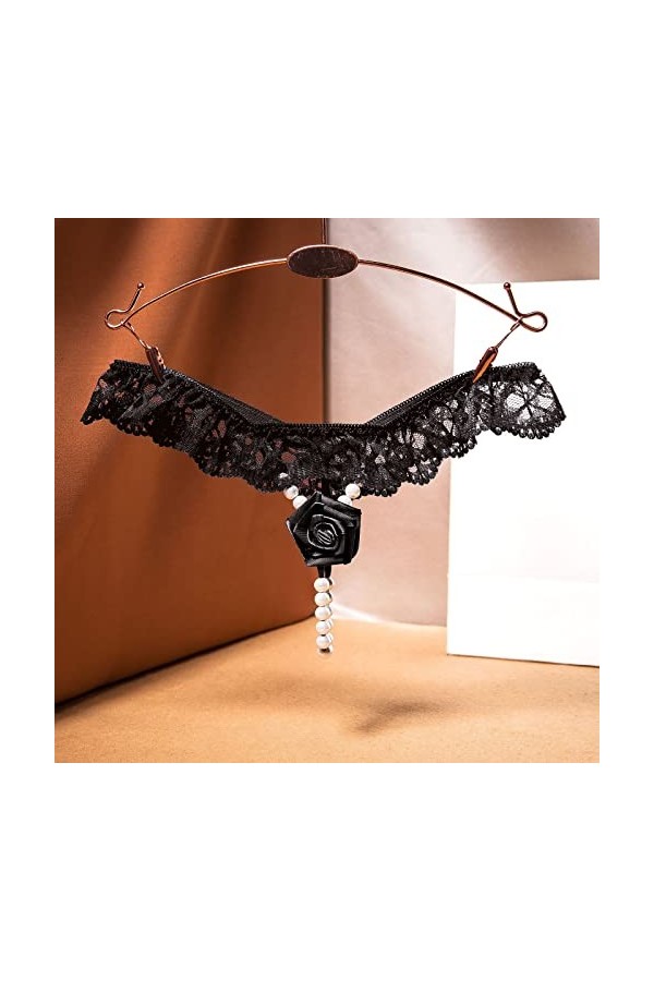 Générique String Femme Sexy Chic Hot Tanga Dentelle Femmes sous-Vêtements Strings Dentelle Bikini Culotte G String String Str