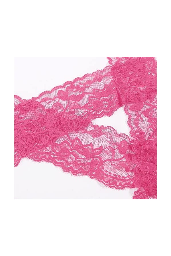 TDEOK Culotte pour femme - Taille haute - Sans coutures - Confortable - Multicolore - Sous-vêtements extrêmement sexy - Sous-