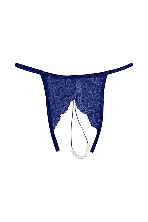 Générique Culotte Femme Taille Haute Culottes pour Femmes Filles String Femme Sexy Chic Dentelle Coquine Hot Ouverte A Dentel