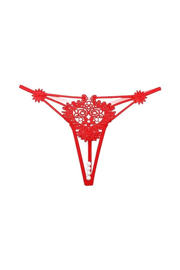 Culotte Femme Taille Haute Culotte sous-Vêtements String String en Femme Lingerie Grande Taille Femme Dentelle Lingerie Sexy 