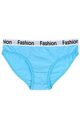 Sous-vêtements sous-marins S-XL Pyjama court en coton Sous-vêtement Lingerie Femme Ensemble élégant, bleu, M