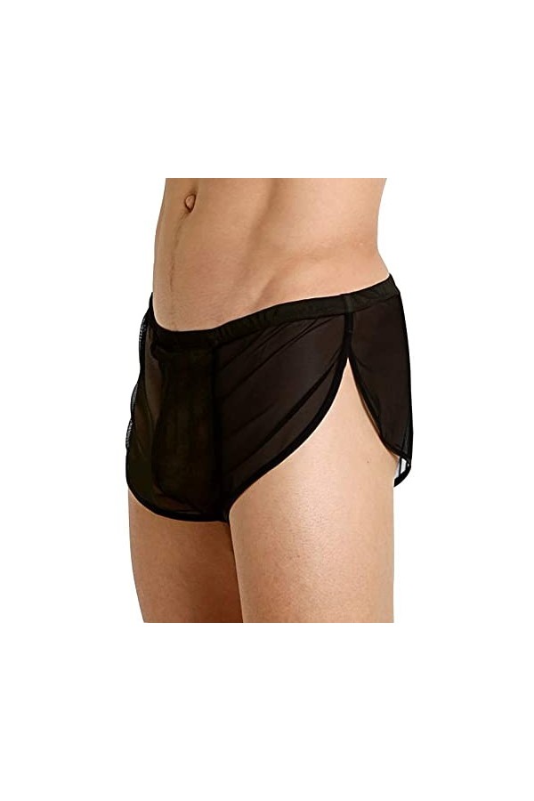 Lingerie Sexy Femme Coquine Hot Grande Taille 2023 sous-vêtements Sexy pour Hommes Mesh Respirant Underpants Mens Mesh Shorts