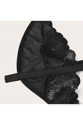 Luckywaqng Jarretière Sexy Femmes Dentelle Deep V-V Sexy Sous-vêtements Body Costume Une Pièce Sous-Vêtements Lingerie Coutur