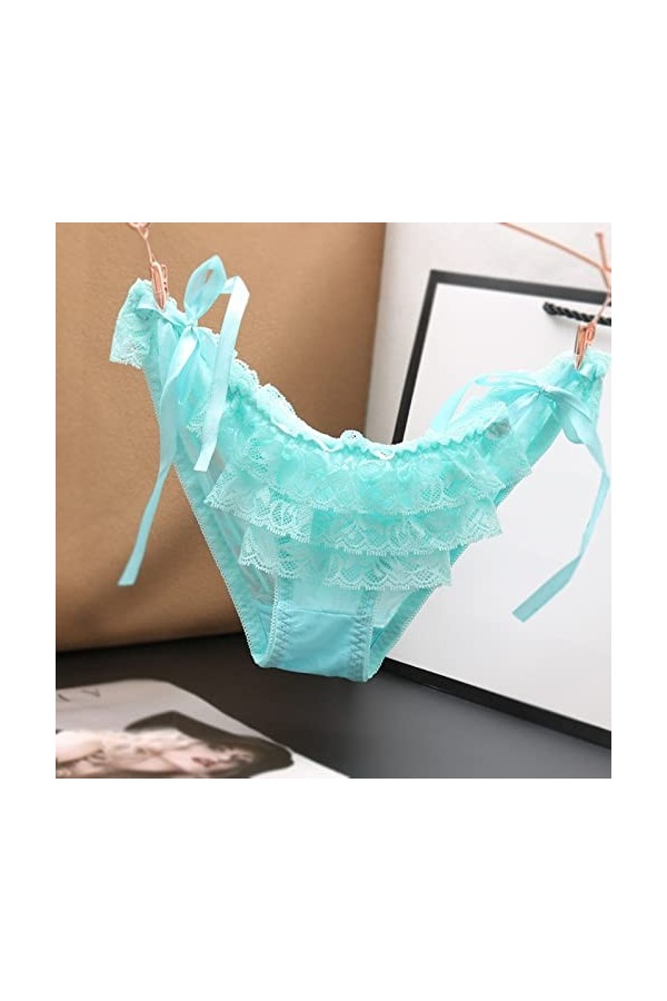 Sous-vêtements pour femme Short taille basse Culotte Culotte Sexy Sous-vêtements Femme Dentelle Culotte Homme Sous-vêtements 