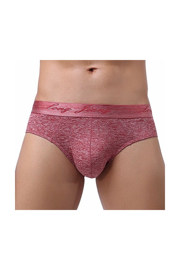 Slip Homme Sexy Coquin Comfort Respirant Tanga Thong ​sous-vêtement Taille Basse Extensible String Sexy éRotique String Culot