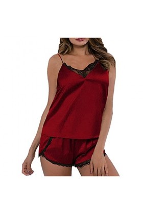 2023 Nouveau style Y2 - Vêtements de nuit pour femme - Ensemble de pyjama pour femme - Ensemble de lingerie sexy en dentelle 