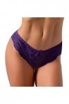 PANPANY Culottes pour Femme Slips Femme Culottes Multicolore sans Couture Soutien-Gorge Dentelle Panties Tanga Sexy sous Vete