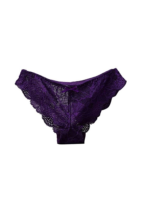 PANPANY Culottes pour Femme Slips Femme Culottes Multicolore sans Couture Soutien-Gorge Dentelle Panties Tanga Sexy sous Vete