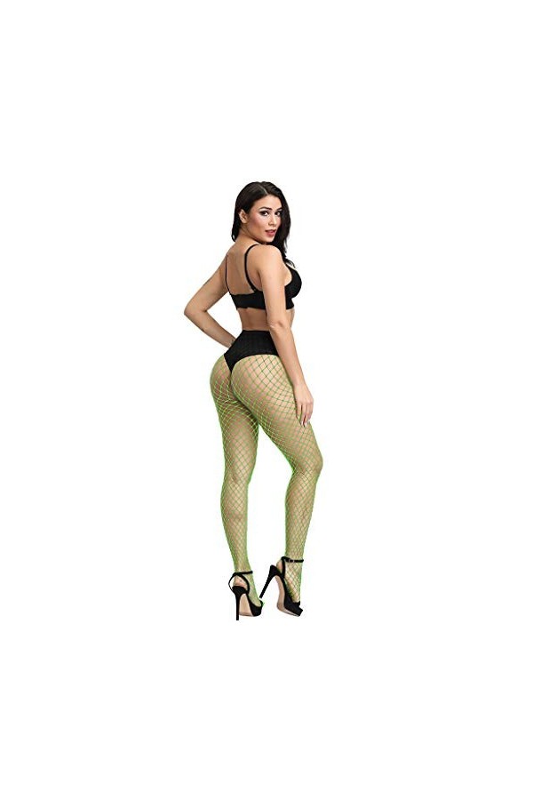 Générique sous-vêtements sans Entrejambe pour Femmes Dentelle Lingerie Collants Résille Érotique Femmes Sexy Transparent Doux