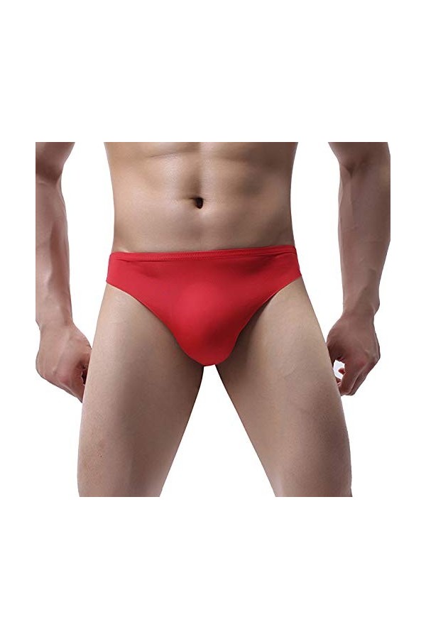 Générique Slip String Homme Sexy Hot Stretch Portable String pour Homme Sexy Hot LéGers Naturels sous VêTements Homme Basic P