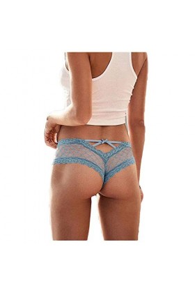 JINCAI Dames Sexy Dentelle Dentelle Couture Culotte Sexy, Noir Vert S-XXXL, Cadeau de la Saint-Valentin