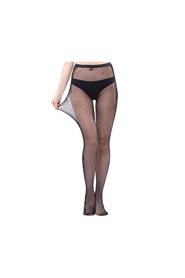 Sexy Chaussettes Longues Culottes Bas Femme Soie Sexy Collants Bas Bas Rouge Maille, a, taille unique