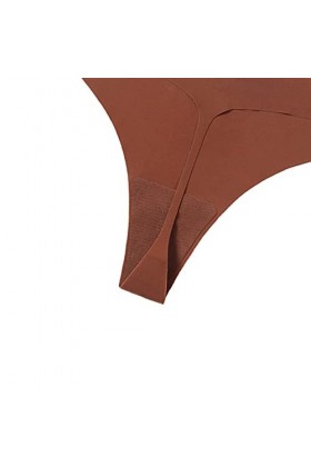 LULER Hot Girls Sexy Low Waist Panty Sous-vêtements Bikini sans couture Thongs Sous-vêtements Solid Nylon Ice Silk Femmes Sou