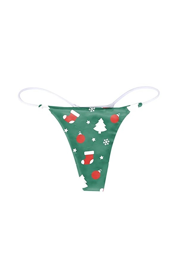 String Tongs pour Femmes Coton Culotte Stretch T Dos Tongs Taille Basse Hipster sous-vêtements Sexy Menstruelle Jetable Taill