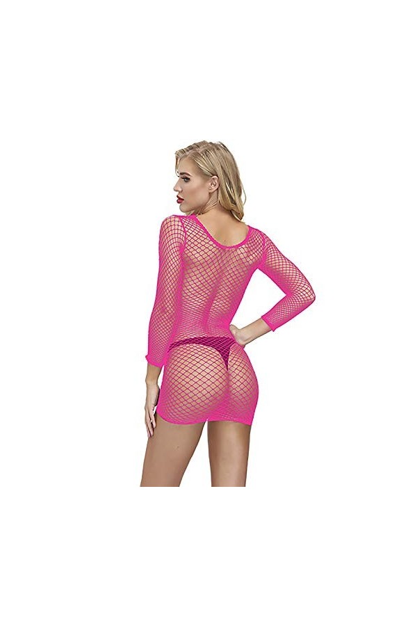 Une Seule Pièce Costumes Résille sous VêTements De Nuit Femme Sexy Gorge Et Culotte Lingerie Soutien Costume Transparent Flor