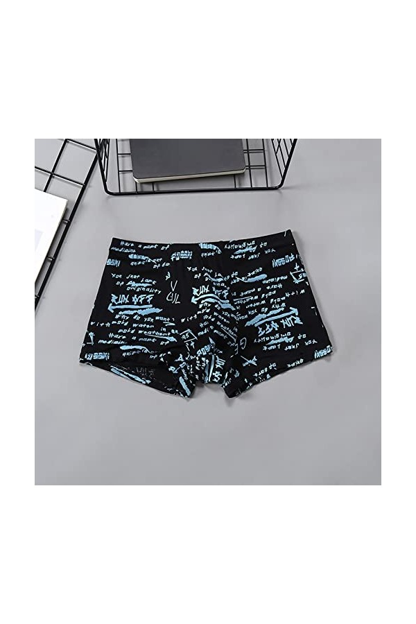 Beokeuioe Short pour homme - Sous-vêtements dété - Sous-vêtements pour homme - Boxer en modal respirant - Slips fins et doux