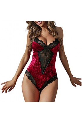 Nouveauté 2023 – Sous-vêtements en dentelle et flanelle – Lingerie pour femme – Grande taille – Lingerie pour costume sexy, b