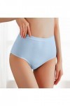 Culotte Femme sans Couture Couleur Unie Pantalons Triangle Légère Respirant Briefs Classique Underwear Period Menstruelles so