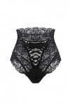 Générique Bandage Lingerie pour Femmes Dentelle sous-vêtements Nus Imitation Sexy Sexy Lingerie Sexy Homme Transparente Blac