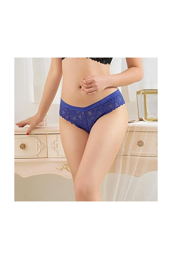 PANPANY Culottes pour Femme Soutien-Gorge Multipack Tanga Sexy Slips Femme Confortables Multicolore sous Vetements Culottes D