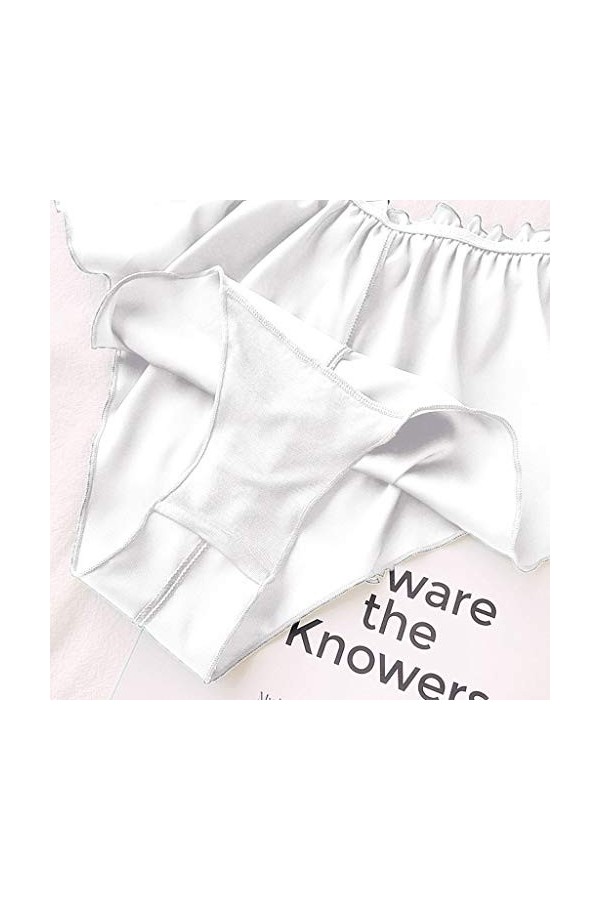 PANPANY Culottes pour Femme Dentelle Slips Tanga Multipack Confortables sous Vetements Sexy Multicolore Femme Panties sans Co