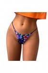 PANPANY Culottes pour Femme Confortables Tanga Culottes Dentelle Panties Multicolore Femme Multipack Slips sans Couture sous 