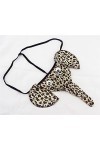 String Homme éléphant sous-vêtements de Bikini à Motif déléphant de Dessin animé Sexy Culotte de Noël T-Back Funny G-String 