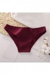 Lot Culotte Femme Femmes Maille nœud brodé Coton Transparent String Sexy sous-vêtements Dos Pansement évider Culotte String S