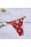 String Tongs pour Femmes Coton Culotte Stretch T Dos Tongs Taille Basse Hipster sous-vêtements Sexy Menstruelle Jetable Taill