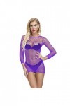 Une Seule Pièce Costumes Résille sous VêTements De Nuit Femme Sexy Gorge Et Culotte Lingerie Soutien Costume Transparent Flor