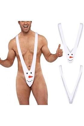 Skang La Tentation de la Poche pour Les Hommes Le Design du suspendeur Une pièce String Briefs intimistes