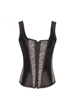 TaLcuS Corset Zip Femme Top Bustier Lingerie Goret Femme Serre Taille Prune Bustier Color : D, Size : 2XL code 