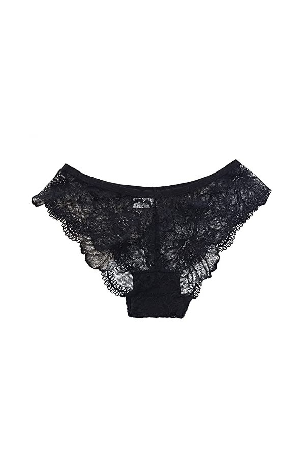 Culotte Dentelle Taille Haute Femme String Sexy Grande Taille T Back String Culottes et Slips Dentelle Lingerie Transparent e