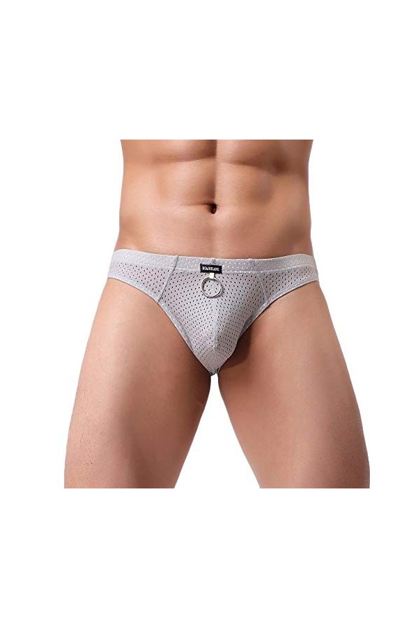 Slip Sexy Homme éRotique Hot Comfort Respirant Tanga Thong ​sous-vêtement Taille Basse Élastique String Sexy éRotique String 