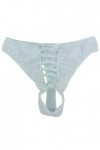 LULER Mode sexy sexy dentelle ruban sous-vêtements pour hommes sous-vêtements sexy pour hommes corset lingerie sexy, bleu cla
